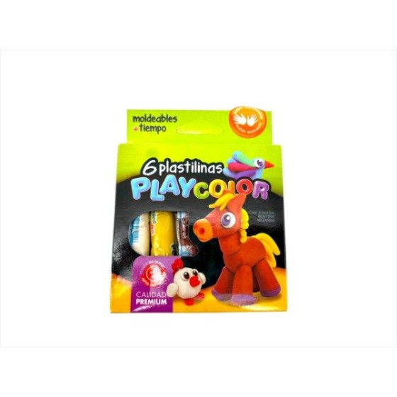 彩色橡皮泥 X6 PLAYCOLOR